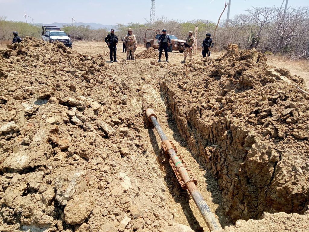 Vigila Policía Estatal nueve puntos con antecedentes de tomas clandestinas de hidrocarburo en el Istmo de Tehuantepec  (2)